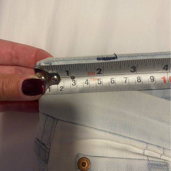 Pale Blue 7 For All Mankind A Pocket Jeans Size 30 - Picture 7 of 16
